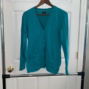 Teal sweater